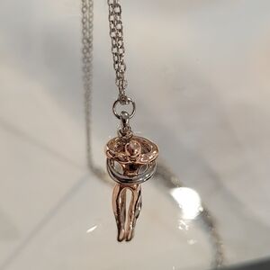 The Hug Gold And Silver Necklace